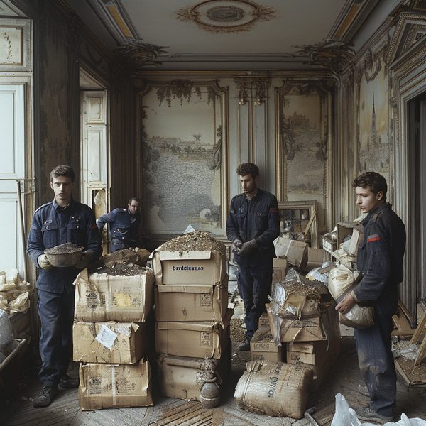 Débarras maison rapide en Ile-de-France avec DirectDebarras